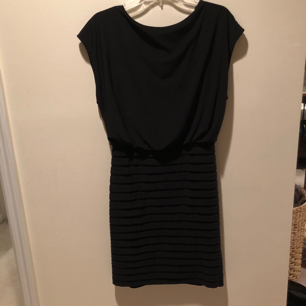 Adrianna papell black cocktail dress